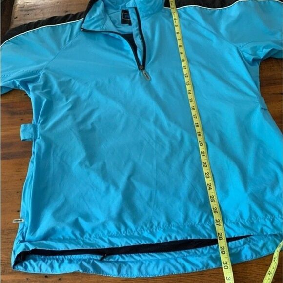 ProQuip Golf Silk Touch Performance Short Sleeve Pullover Blue Sz M - Picture 4 of 8